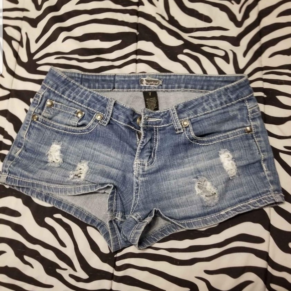 Womens jean shorts